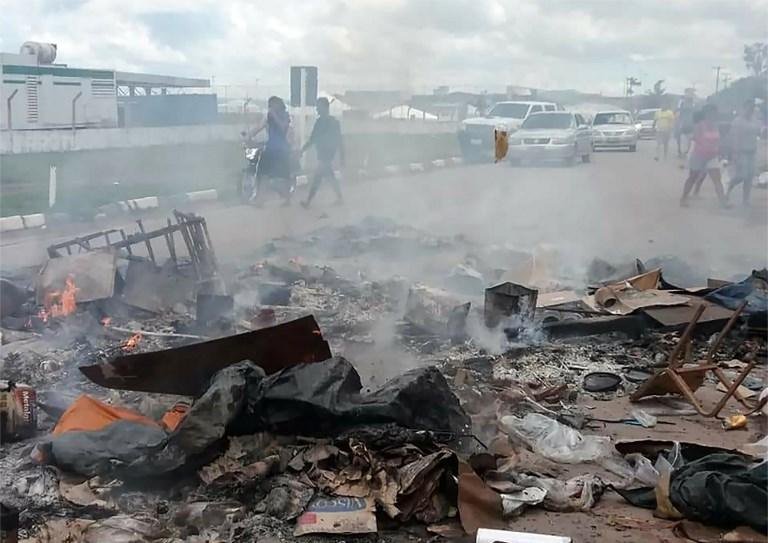 No &uacute;ltimo s&aacute;bado, moradores atacaram dois acampamentos de imigrantes for&ccedil;ando-os a voltar para seu pa&iacute;s