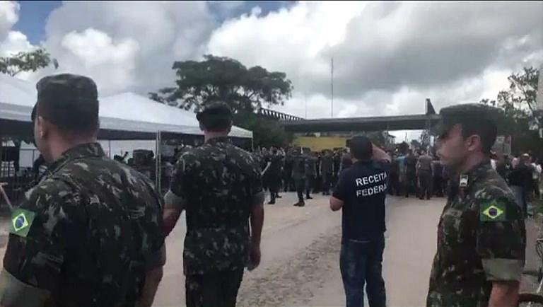 Presen&ccedil;a de for&ccedil;as de seguran&ccedil;a &eacute; not&oacute;ria mesmo antes do refor&ccedil;o enviado por Temer