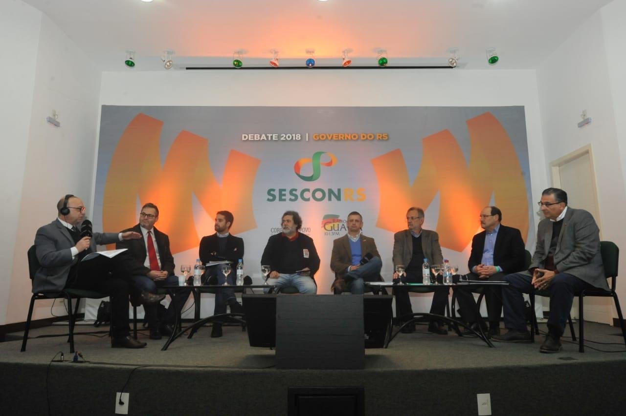Crise financeira e Seguran&ccedil;a P&uacute;blica s&atilde;o os principais temas do debate de candidatos ao Piratini 