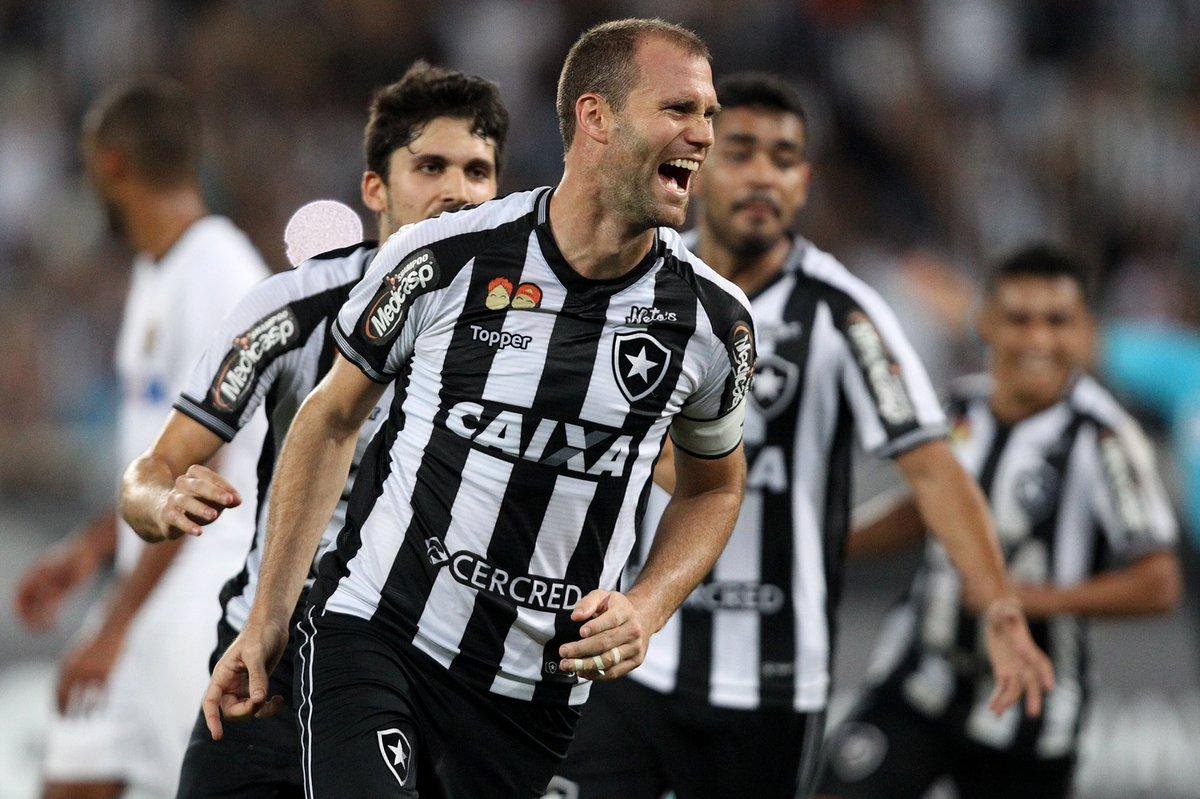 Carli marcou o primeiro gol do Botafogo