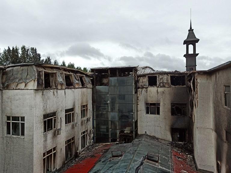 Inc&ecirc;ndio em hotel da China deixa 18 mortos
