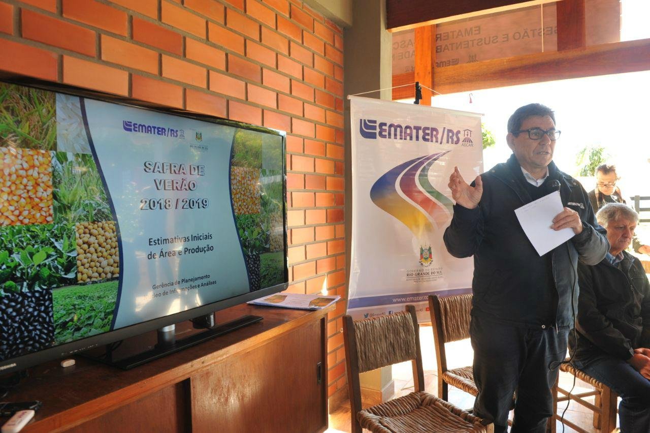 Dados foram apresentados pela diretoria da Emater/RS na Expointer