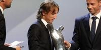 Luka Modric é eleito melhor jogador da Uefa