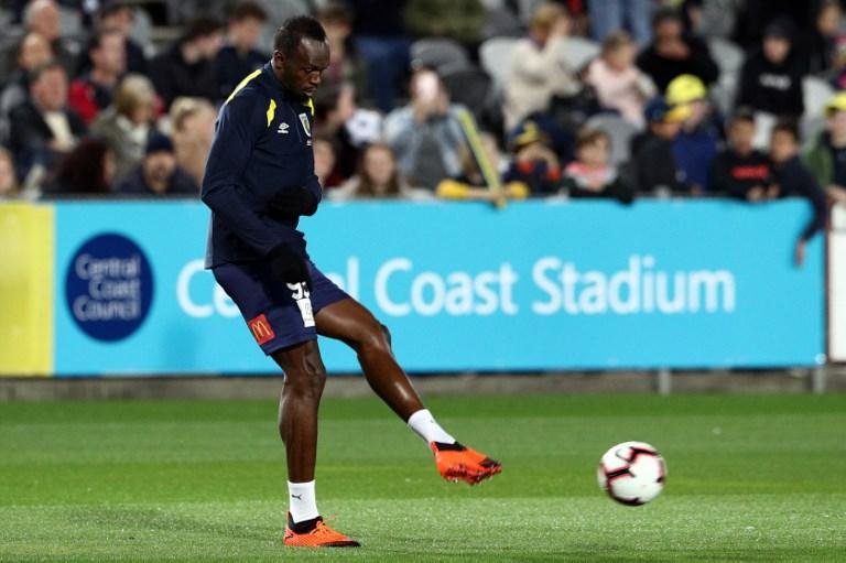 Atleta jamaicano entrou em campo aos 27 minutos do segundo tempo