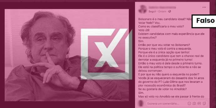 Arnaldo Jabor negou a autoria do texto