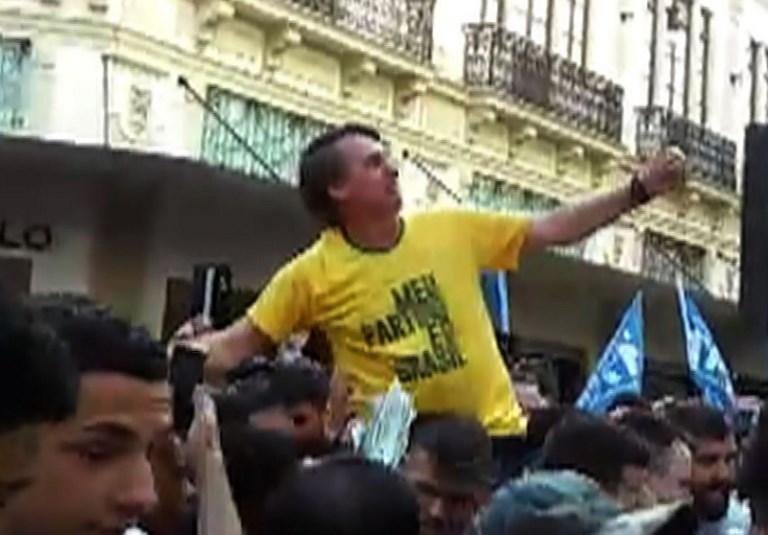 Bolsonaro foi esfaqueado em Juiz de Fora na quinta