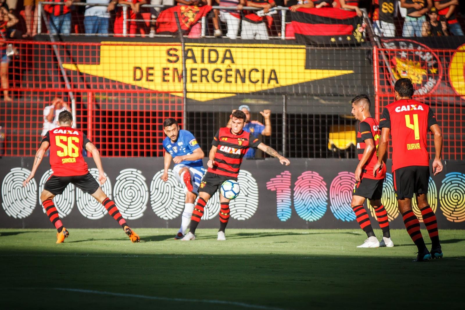 Sport e Cruzeiro n&atilde;o sa&iacute;ram do 0 a 0 na Ilha do Retiro