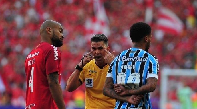 Gr&ecirc;mio reclamou de relatos da s&uacute;mula do Gre-Nal