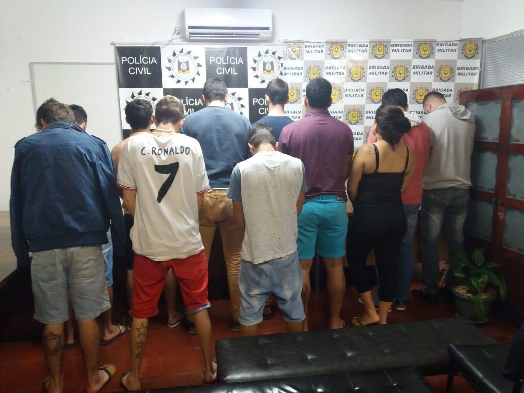 Presos durante a Opera&ccedil;&atilde;o Cabresto