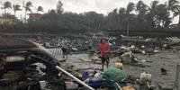 Supertufão nas Filipinas deixa pelo menos oito mortos e cenário de destruição