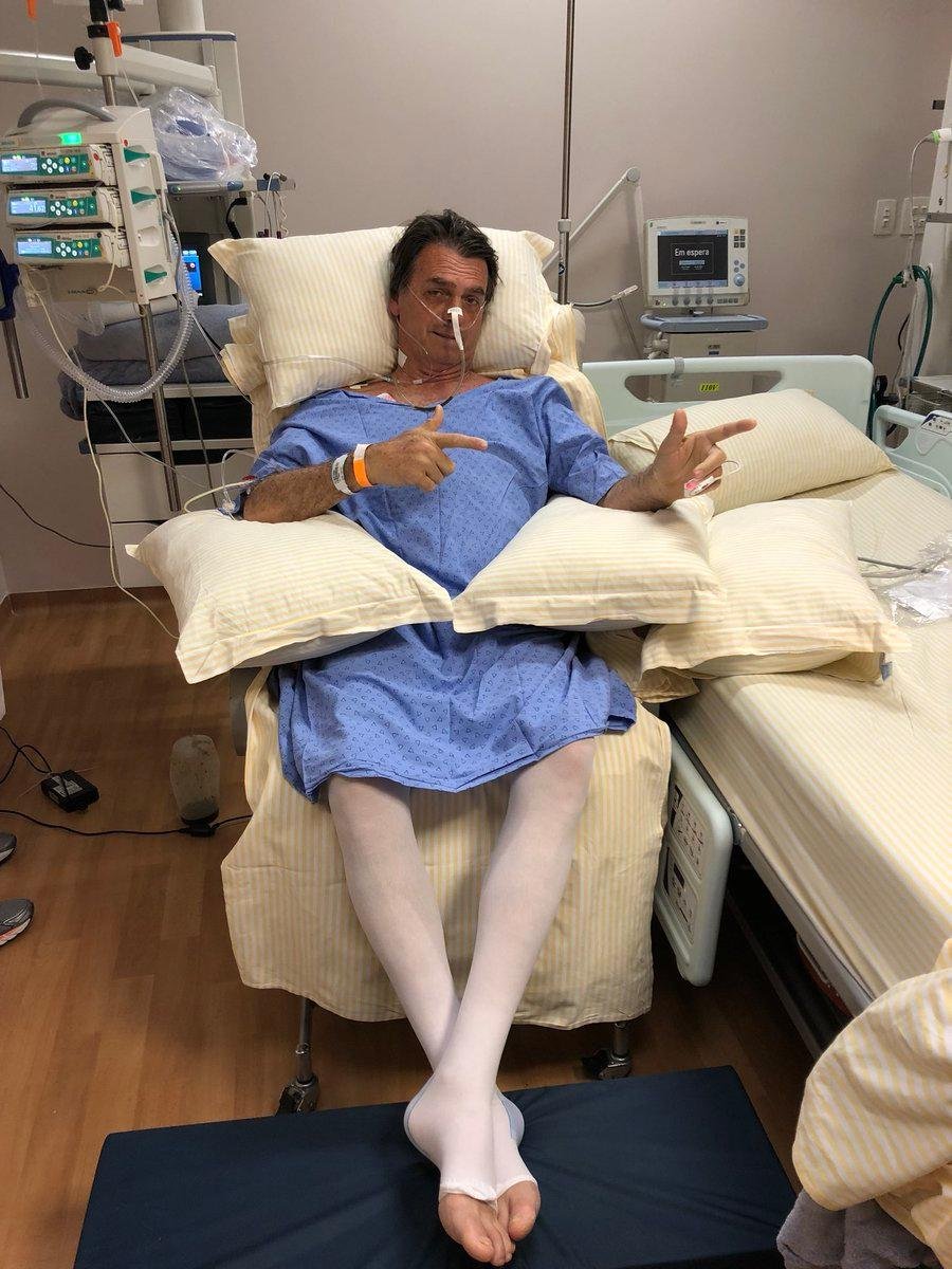 &Aacute;udio atribu&iacute;do a Jair Bolsonaro no hospital &eacute; falso
