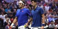 Federer atropela Kyrgios e Djokovic perde de Anderson na Laver Cup