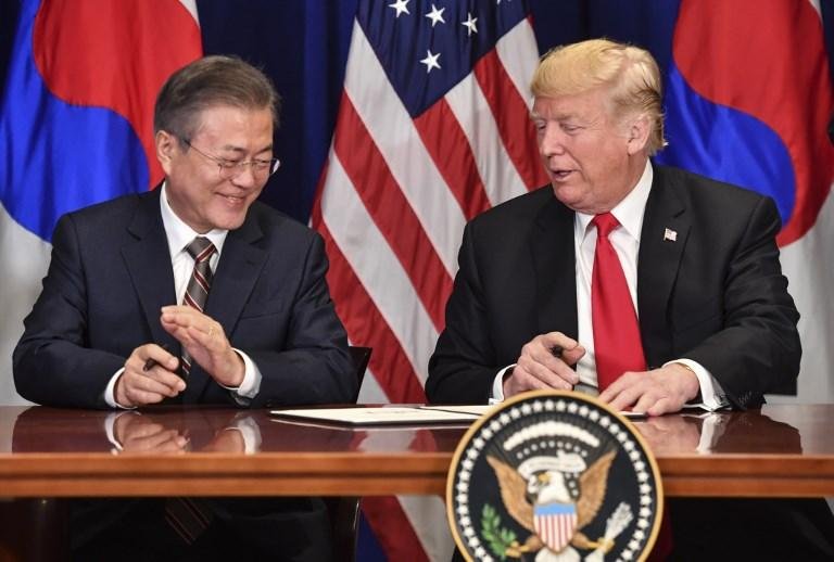 Trump afirmou que acordo ir&aacute; aumentar vendas de produtos agr&iacute;colas e de autom&oacute;veis americanos na Coreia do Sul