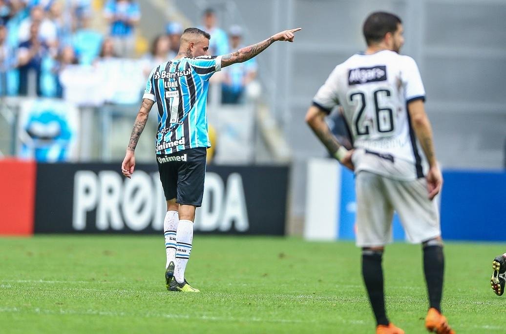 Luan segue como protagonista do Gr&ecirc;mio apesar de temporada irregular   