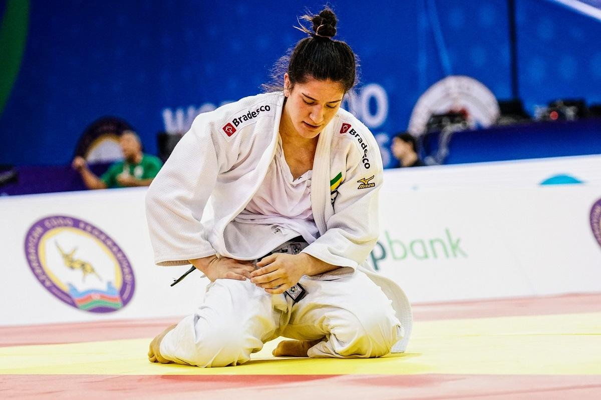 Campe&atilde; em 2017, Mayra Aguiar ficou fora do p&oacute;dio neste ano