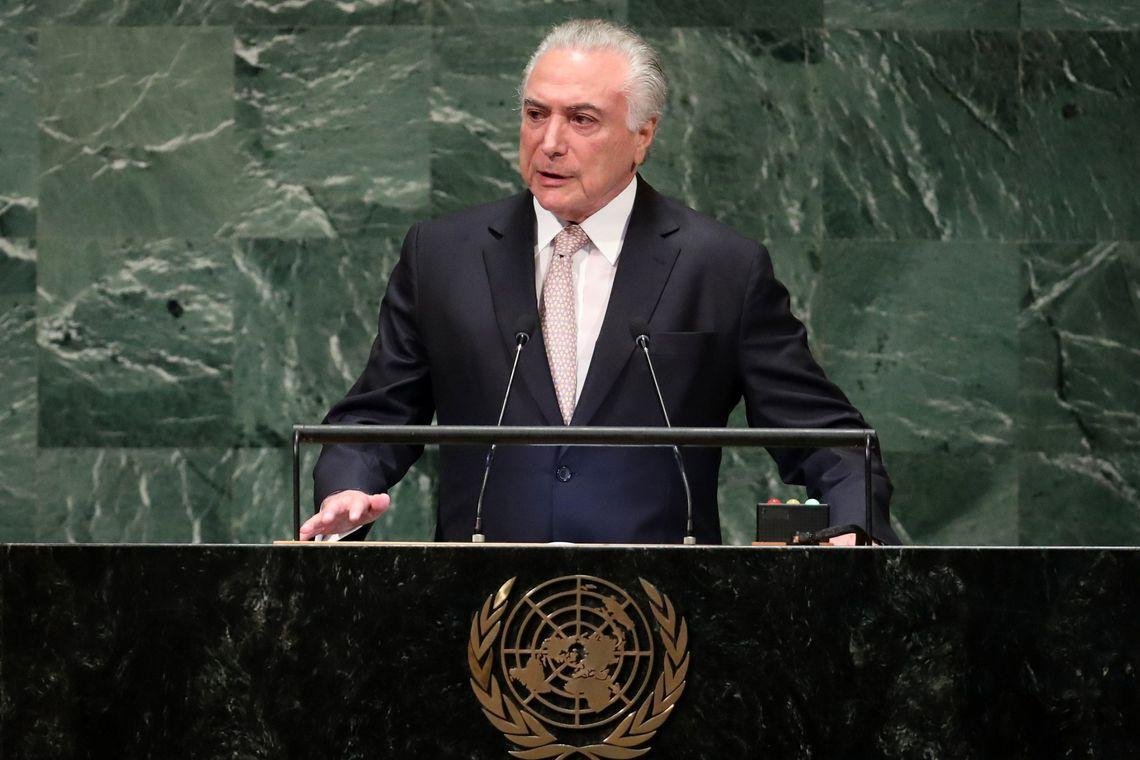 Temer ainda destacou o papel do Brasil na quest&atilde;o migrat&oacute;ria na Am&eacute;rica do Sul