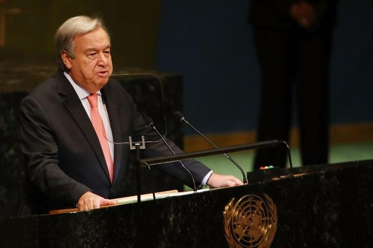 Guterres destacou mudan&ccedil;a clim&aacute;tica como uma prioridade urgente