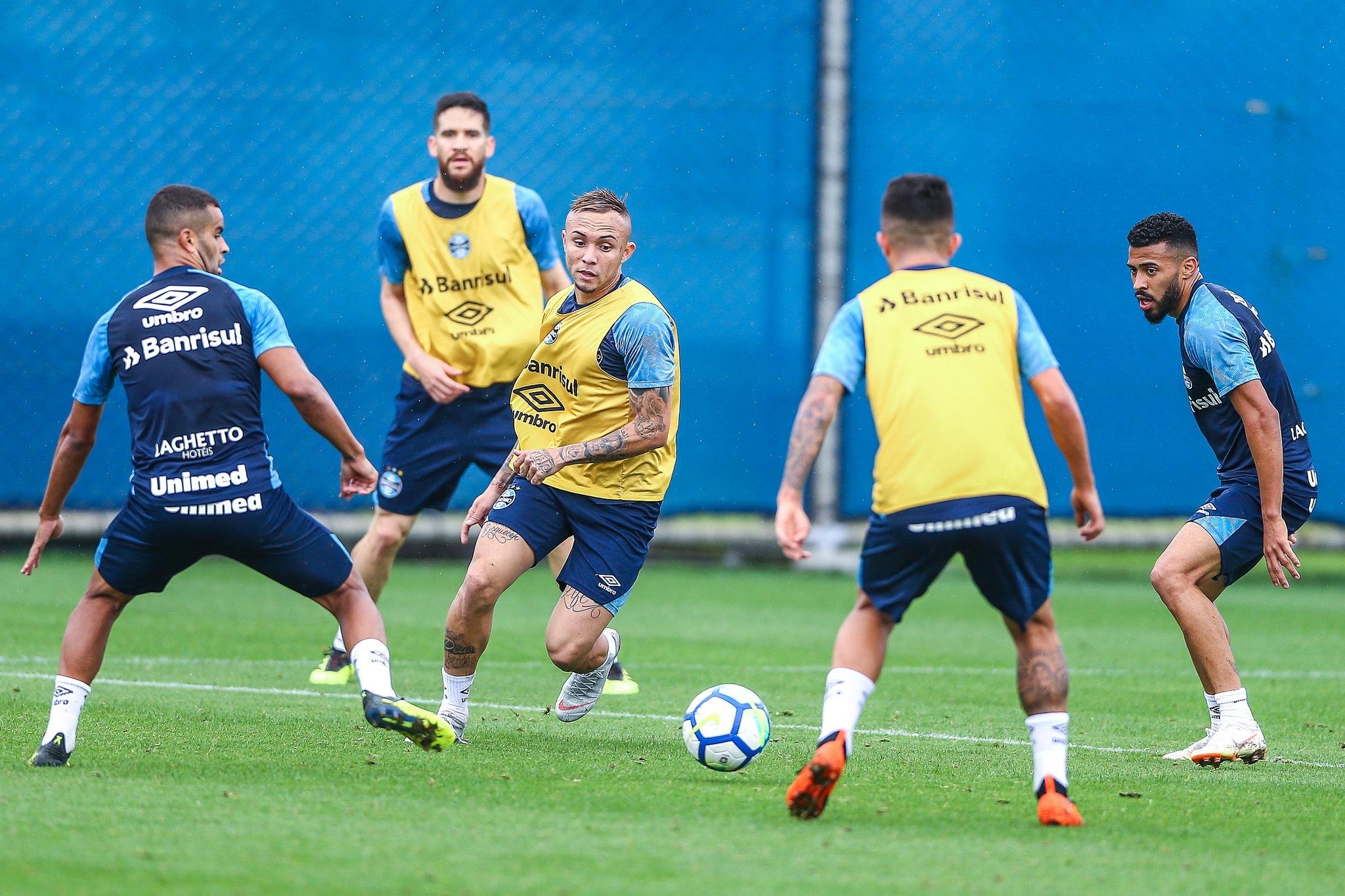 Gr&ecirc;mio voltou a treinar nesta ter&ccedil;a