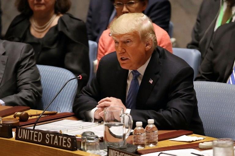 Trump citou S&iacute;ria como consequ&ecirc;ncia do uso de armas qu&iacute;micas e biol&oacute;gicas