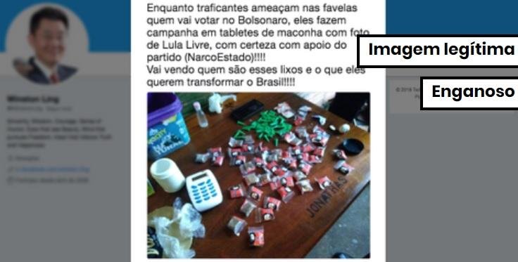 Imagem da droga apreendida foi feita pela pol&iacute;cia militar, em a&ccedil;&atilde;o realizada em S&atilde;o Paulo