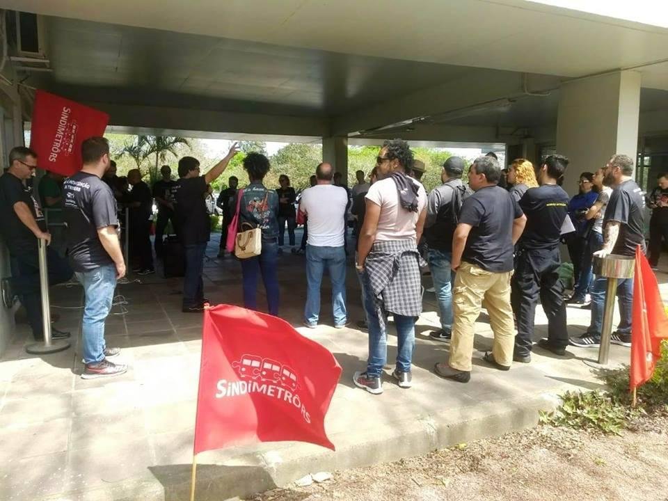 Sindimetr&ocirc;-RS anunciou paralisa&ccedil;&atilde;o para quarta-feira, por conta de escalas de trabalho