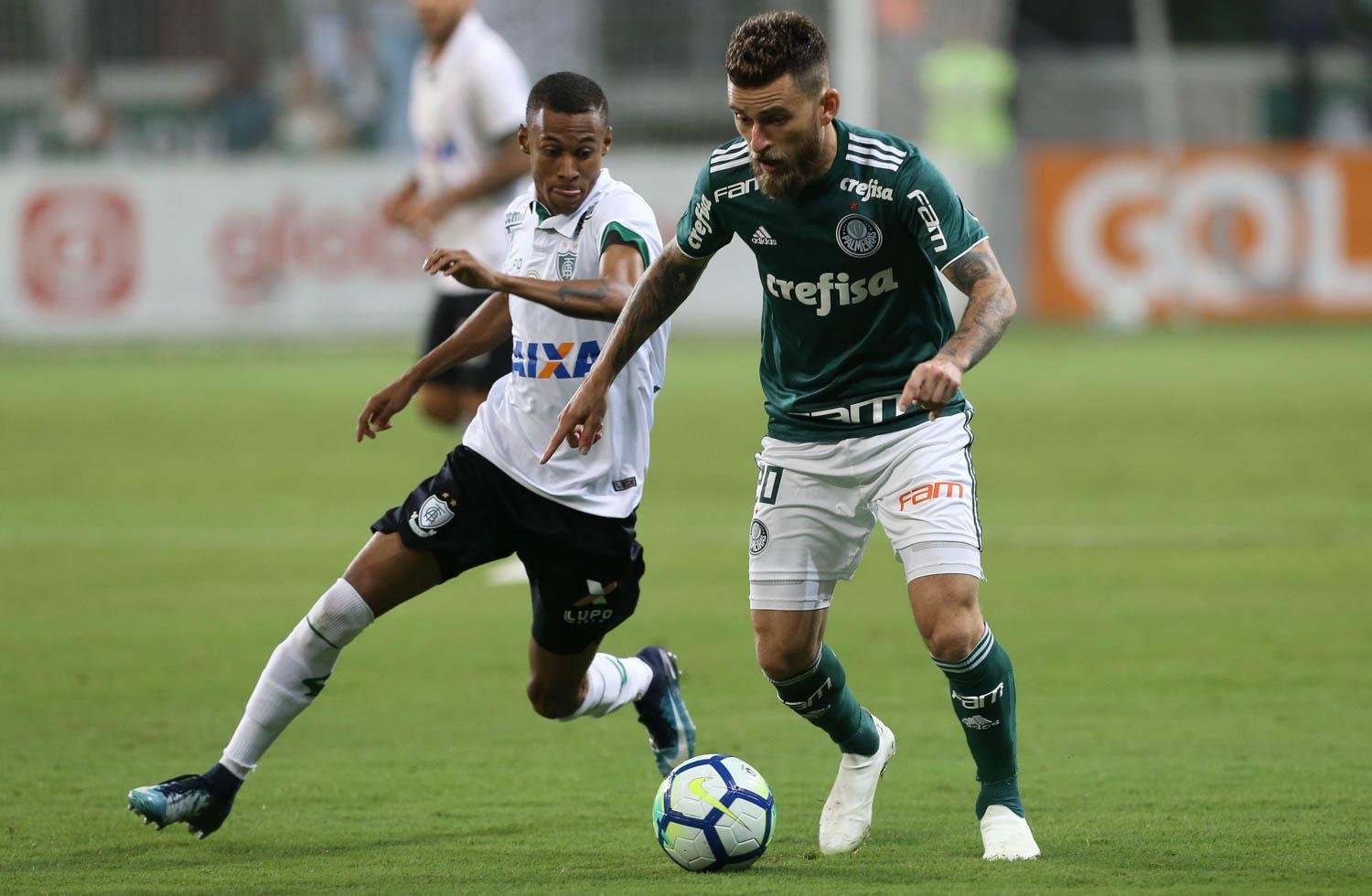 Palmeiras ganhou de 4 a 0 do Am&eacute;rica-MG