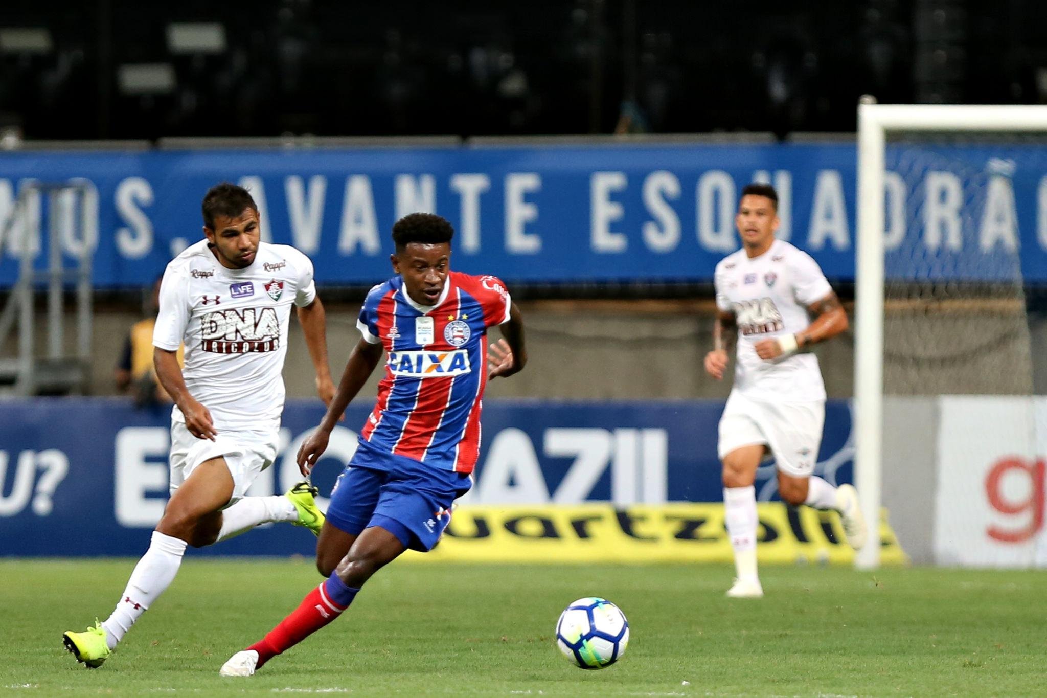 Bahia derrotou o Fluminense por 2 a 0