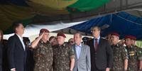 Bolsonaro falou sobre situação migratória durante cerimônia militar no Rio