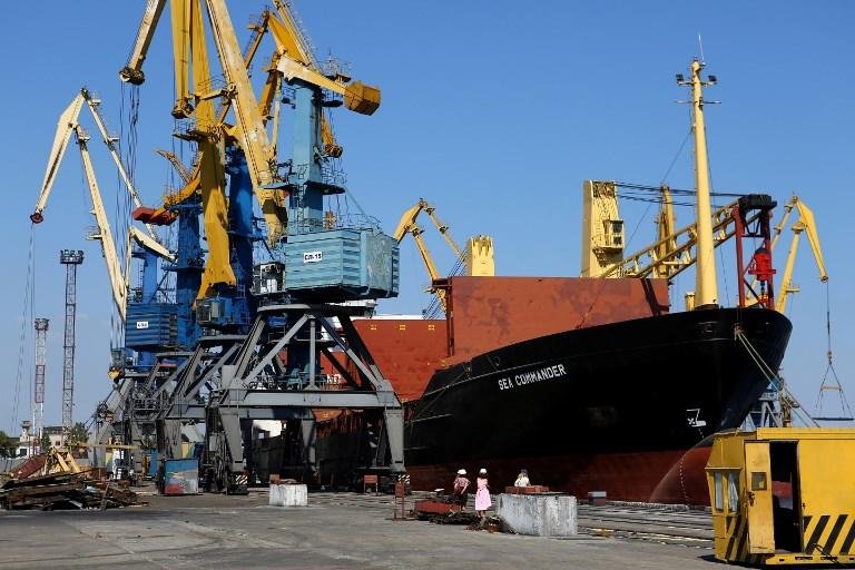 Mar &eacute; crucial para as exporta&ccedil;&otilde;es de cereais e a&ccedil;o produzidos no leste da Ucr&acirc;nia