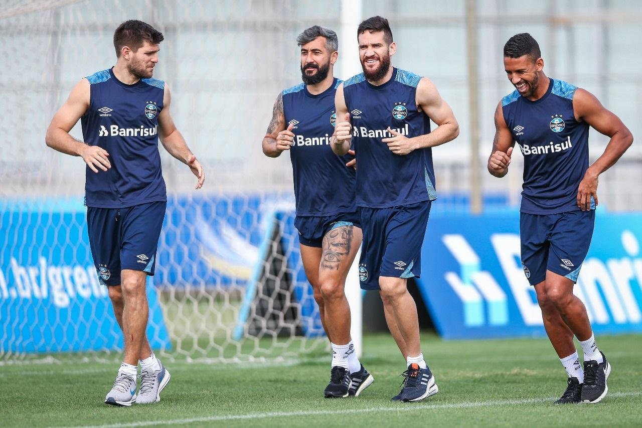 Gr&ecirc;mio se reapresentou nesta ter&ccedil;a
