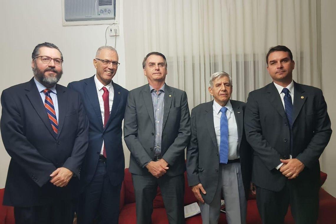 Encontro ocorreu na resid&ecirc;ncia oficial da presid&ecirc;ncia