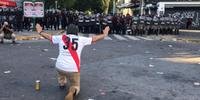 Violência suspendeu final da Copa Libertadores