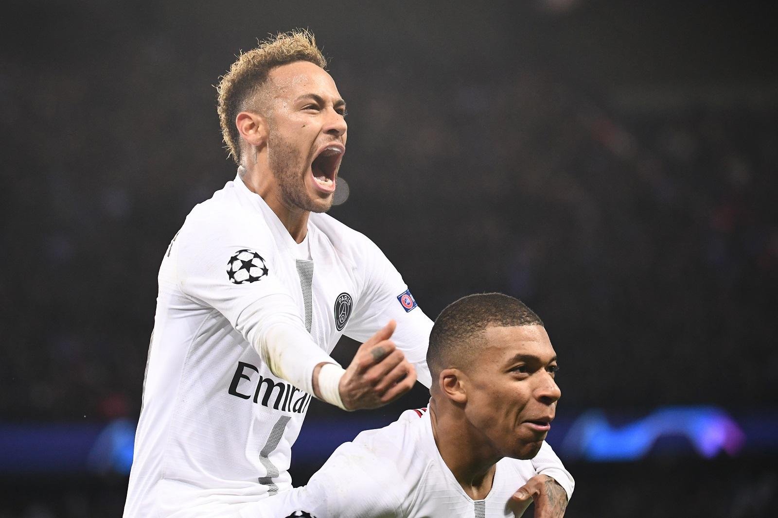 Neymar marcou gol no 2 a 1 e se tornou maior artilheiro do Brasil na Champions