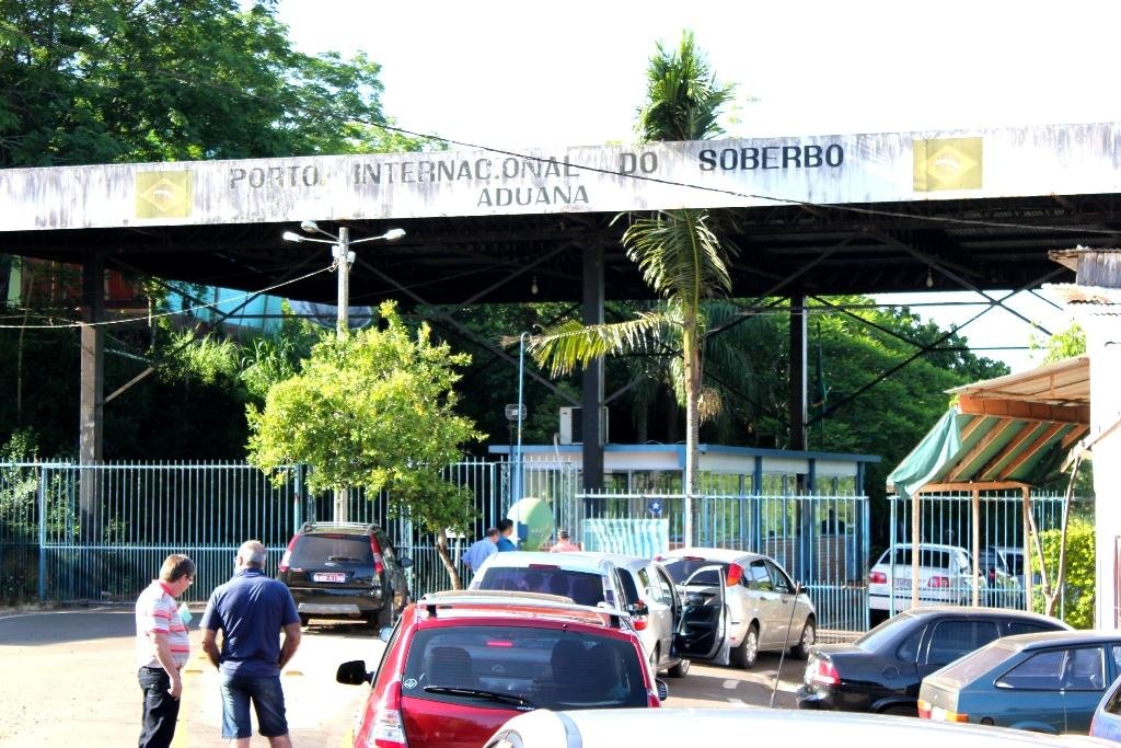 Aduana desativada no distrito de Porto Soberbo, munic&iacute;pio de Tiradentes do Sul