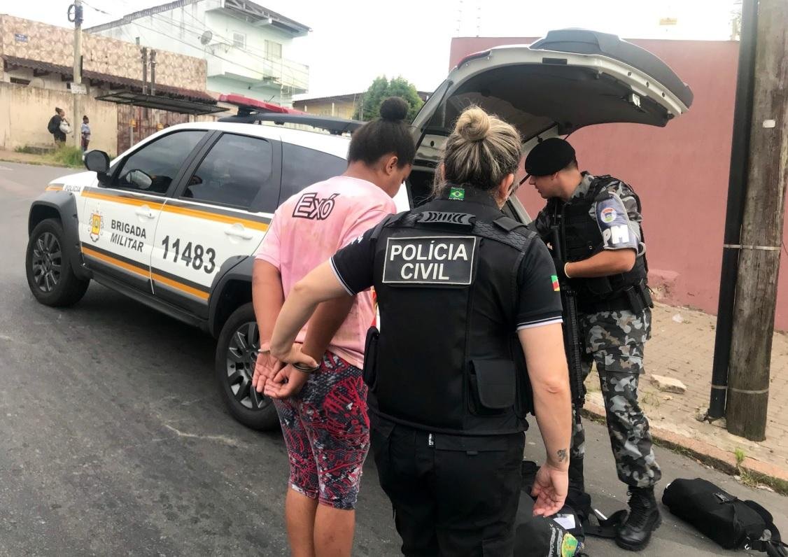 Pris&otilde;es foram realizadas em diversos pontos de Porto Alegre