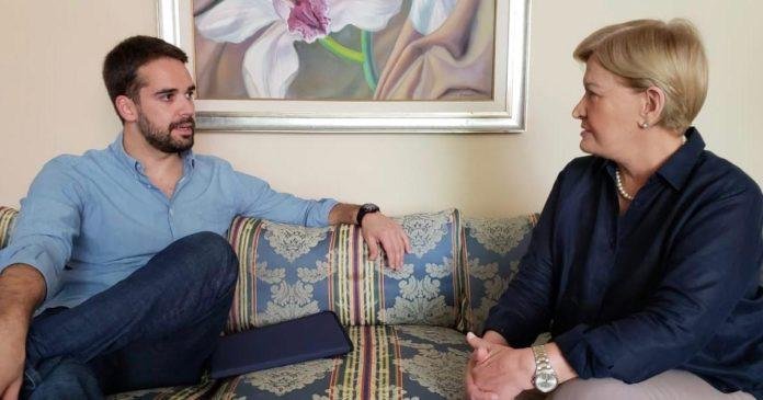 Em reuni&atilde;o com Eduardo Leite, Ana Am&eacute;lia diz que est&aacute; &agrave; disposi&ccedil;&atilde;o para ajudar