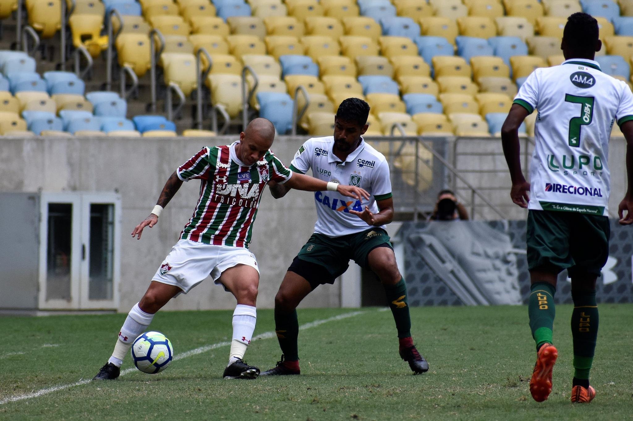 Fluminense se salvou do rebaixamento ao vencer o Am&eacute;rica-MG