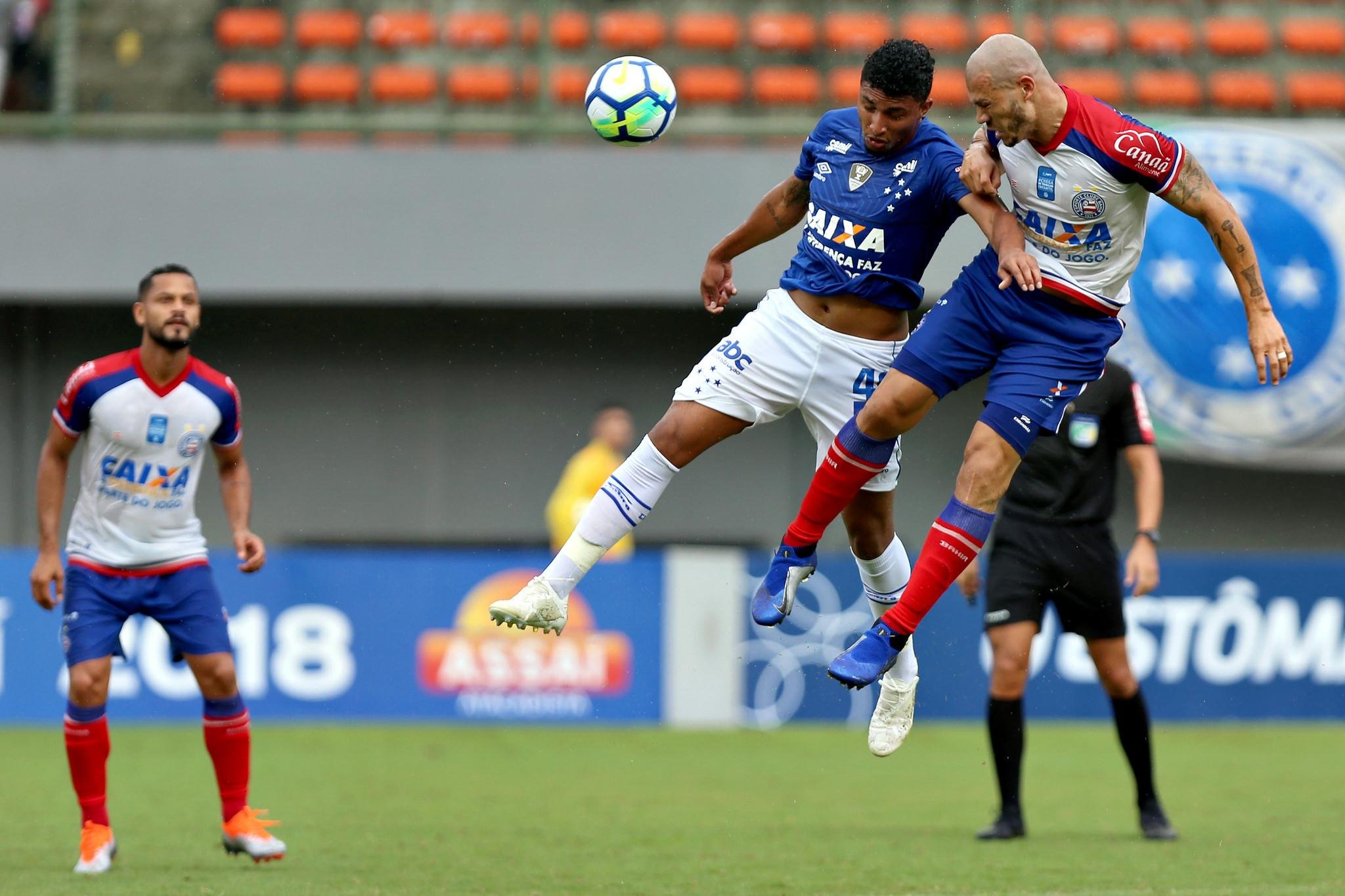 Bahia e Cruzeiro empataram em Salvador