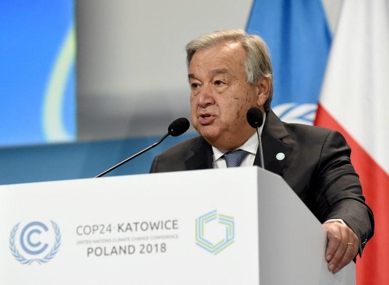 Secret&aacute;rio-geral da ONU fez declara&ccedil;&atilde;o durante abertura da c&uacute;pula do clima, na Pol&ocirc;nia
