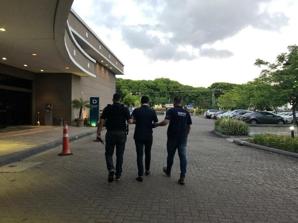 L&iacute;der do esquema foi preso em um hotel de Porto Alegre