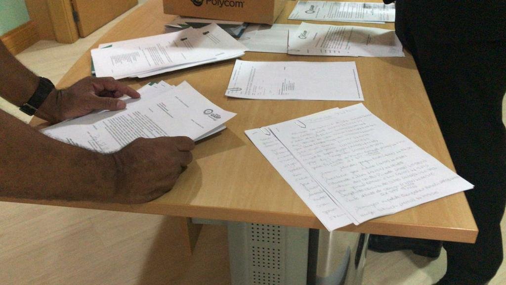 Documentos foram apreendidos