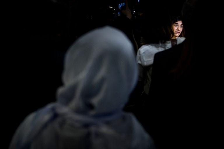 Nadia Murad foi uma das contempladas com o Pr&ecirc;mio Nobel da Paz 2018