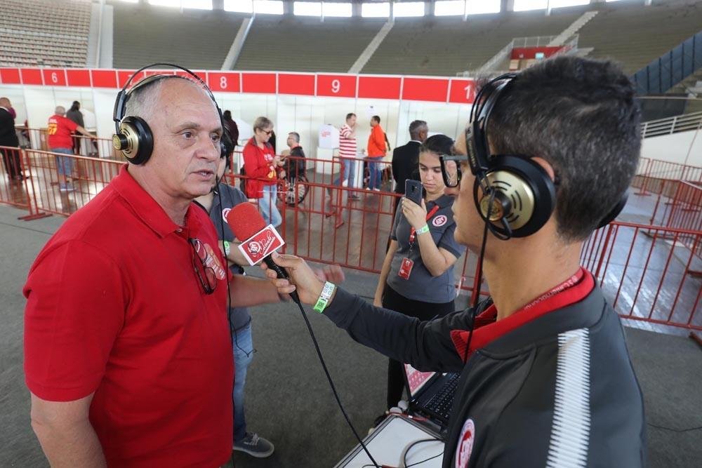 Marcelo Medeiros foi reeleito presidente do Inter