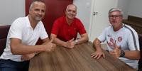 Inter confirma renovação com Odair Hellmann até 2019