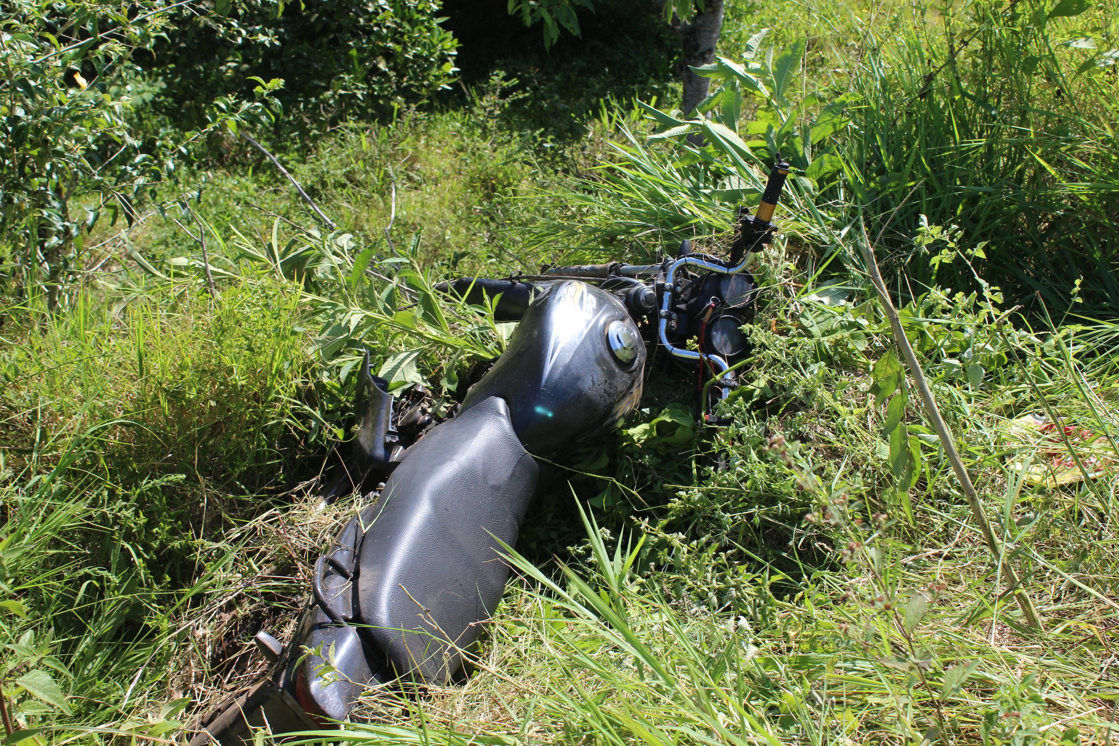 O motociclista ainda n&atilde;o foi identificado