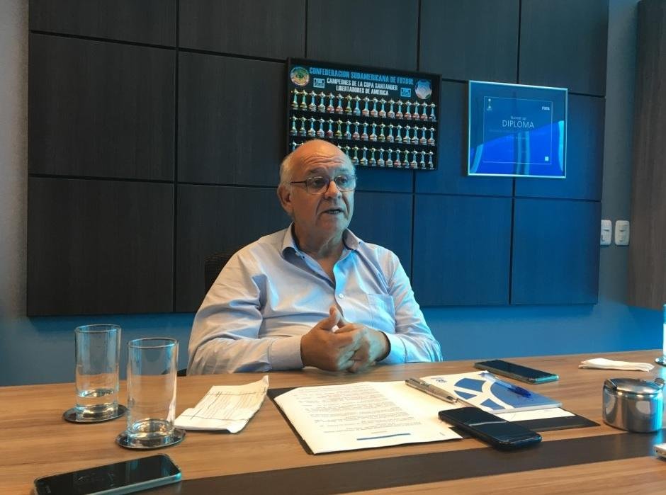Presidente Romildo Bolzan acredita que centroavante Andr&eacute; ir&aacute; recuperar bom futebol em 2019