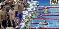Brasil conquista ouro e recorde mundial no revezamento 4x200m livre