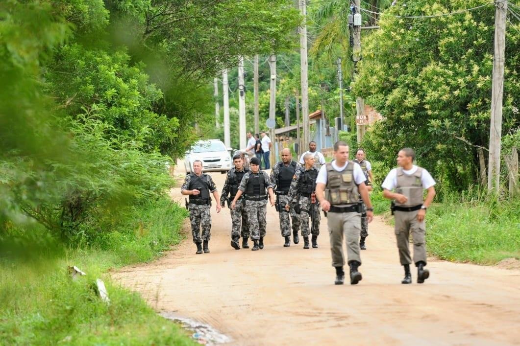 Brigada Militar realiza ca&ccedil;ada a criminosos em mata