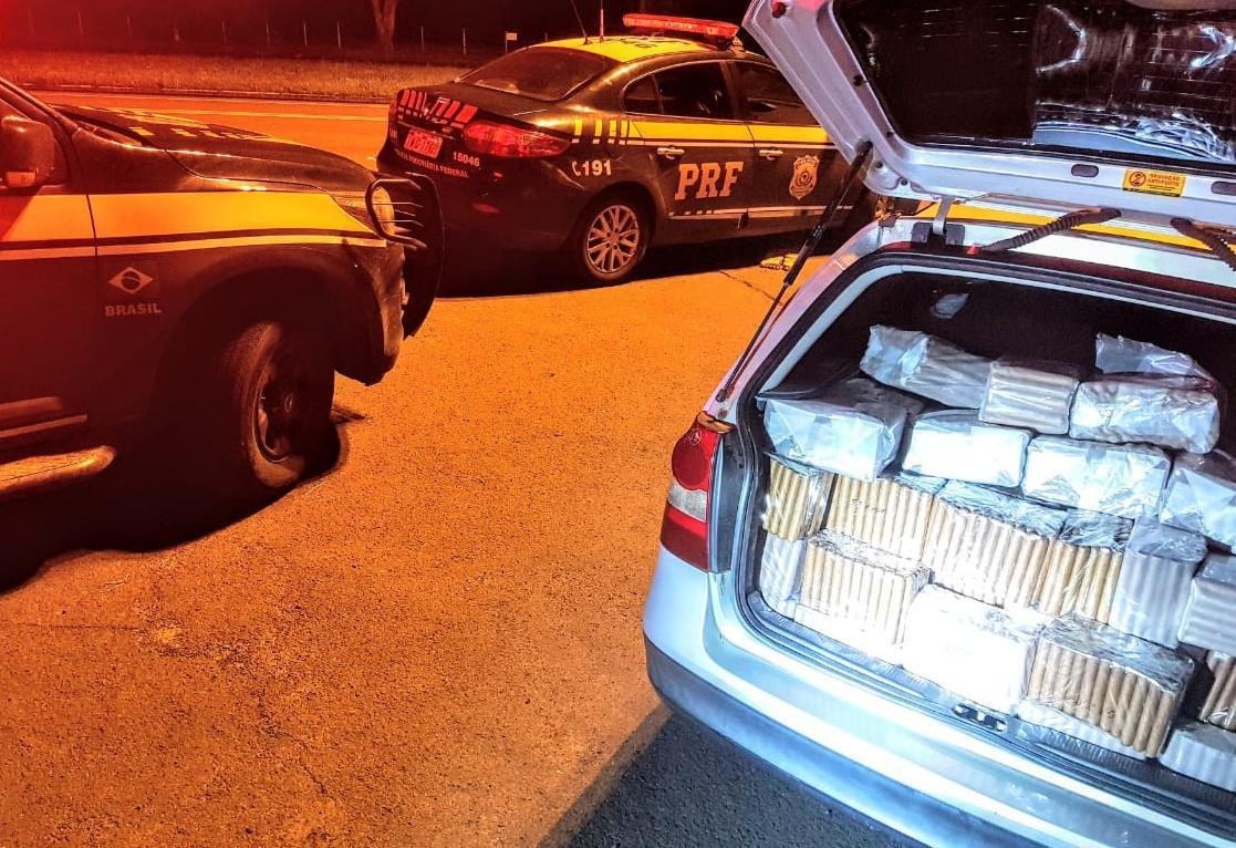 Ap&oacute;s ser abordardo, o condutor tentou fugir da pol&iacute;cia