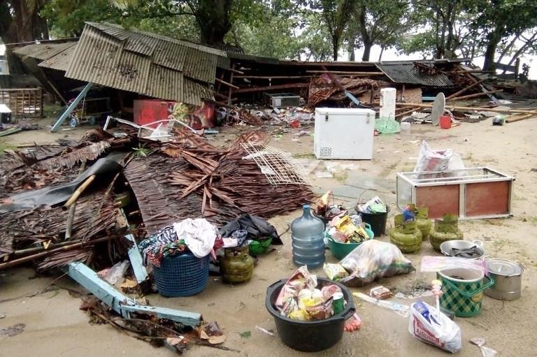Tsunami atingiu ilhas da Indon&eacute;sia